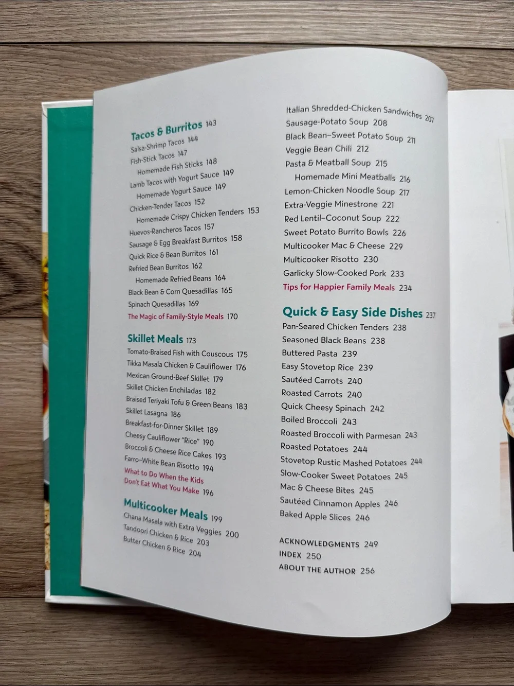 Dinnertime SOS Family Cookbook